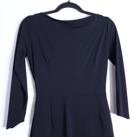 CHIARA BONI La Petite Robe Strap Dress Black Knee Length Women's 44/US 8 - Picture 4 of 8